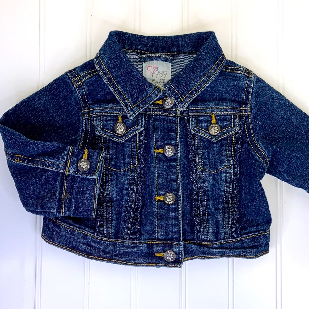 Children’s Place TCP Denim Jean Jacket Size 9-12M